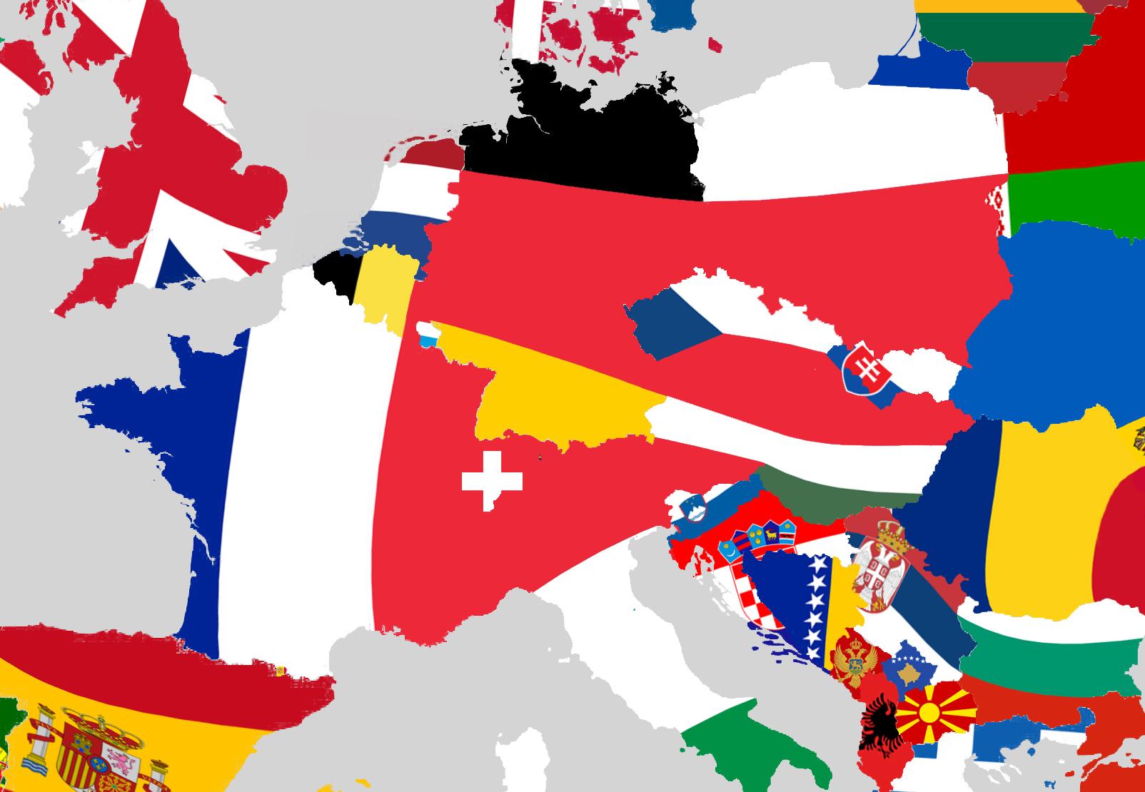 Acerte o país europeu pela bandeira!