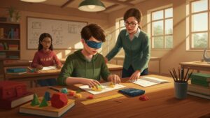 Ensino de Matemática para Alunos com Deficiência Visual