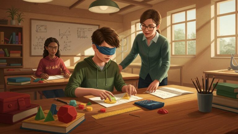 Ensino de Matemática para Alunos com Deficiência Visual