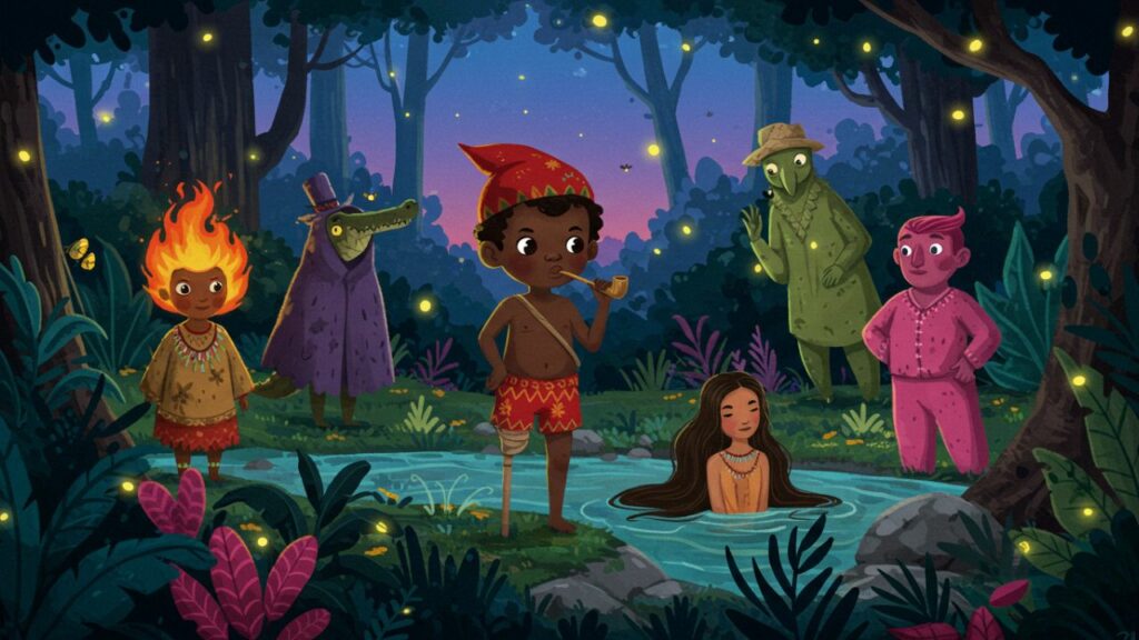 O Saci-Pererê e Outros Personagens: Ensinando Valores Através das Lendas