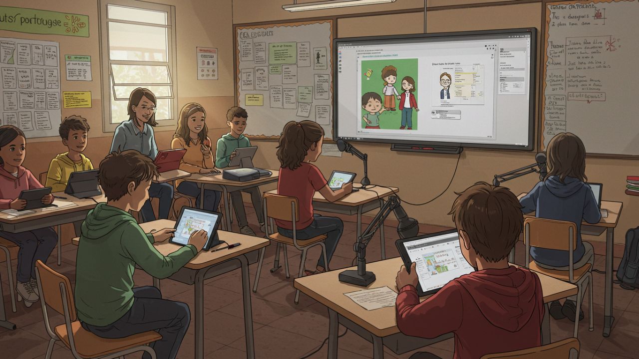 Tecnologias Digitais no Ensino de Português