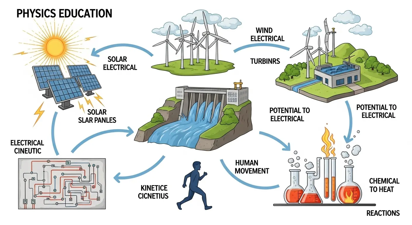 Energia: As Diferentes Formas e Suas Transformações