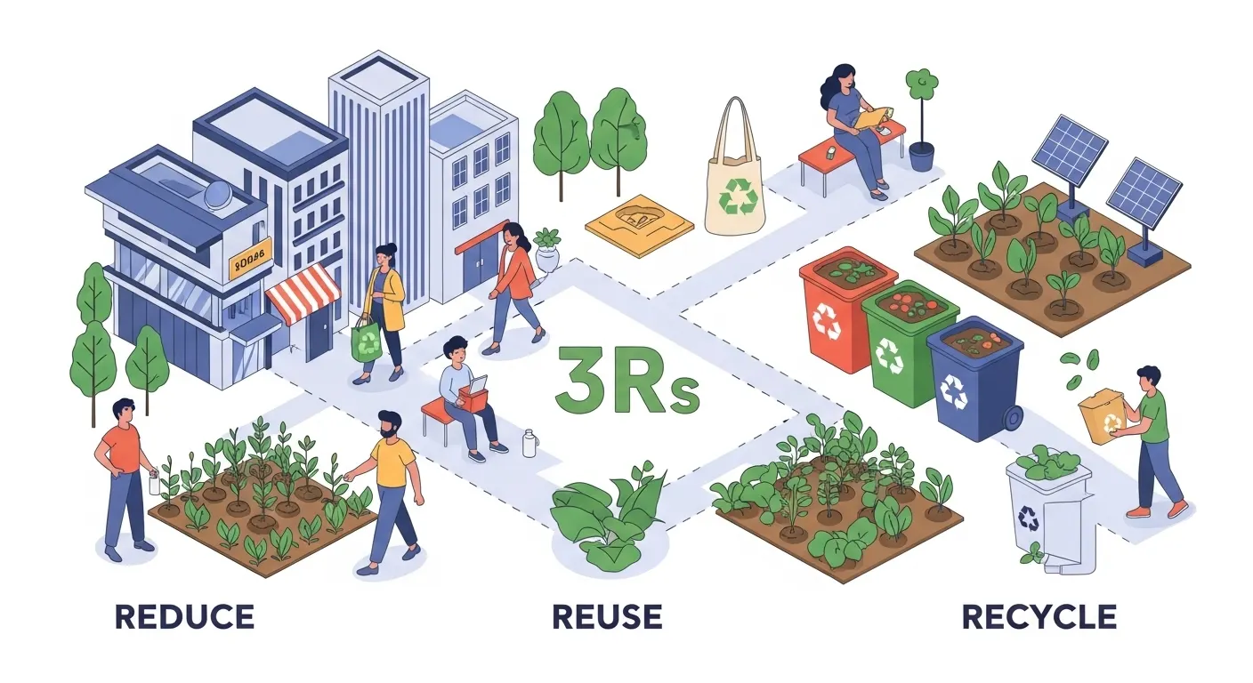 Reduzir, Reutilizar, Reciclar
